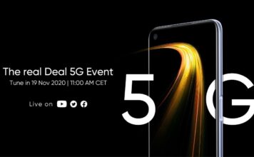 Realme 7 5G Online European Launch – Delhi, India