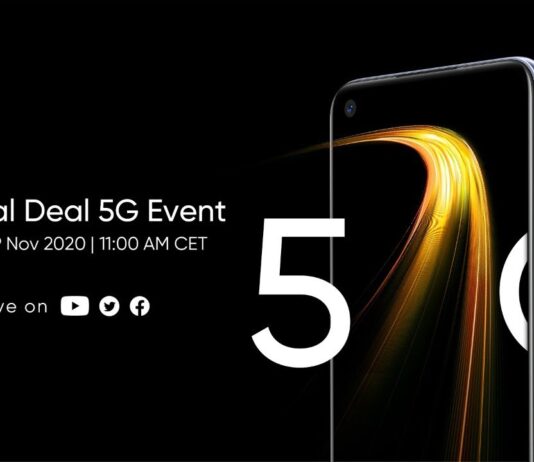Realme 7 5G Online European Launch – Delhi, India